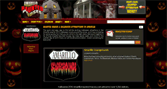 Desktop Screenshot of amarillohauntedhouses.com