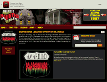 Tablet Screenshot of amarillohauntedhouses.com